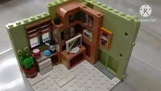 Snapbuild Inbrixx cute cat each meow room series (twisted dough fritter room)