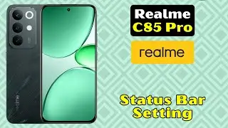 Настройки строки состояния на Realme C85 Pro || Как настроить строку состояния || Настройки отобр...