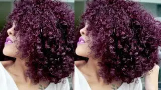 Cabelo roxo com violeta genciana | como fazer?