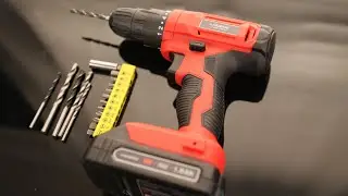 Cordless Drill Set with Max 20V Li-ion Battery and Charger, Power Drill Cordless Tool