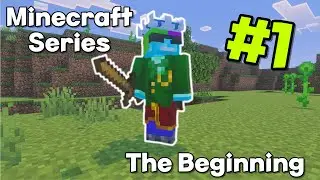 Minecraft Series Episode 1 - Can I Survive My First Minecraft Night In The Series?