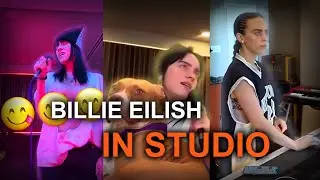 Billie Eilish Making HIT ME HARD AND SOFT In STUDIO - Scenepack 🫧