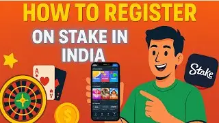 How to Register on Stake in India 🎁 $250 Bonus Activation | Beginner's Guide