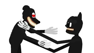 Cartoon cat x Cartoon dog (I think...)