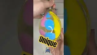 Nano tape: Yellow, Blue, Pink Unique Water Ball #shorts #satisfying #balloon #asmr #diy #amongus