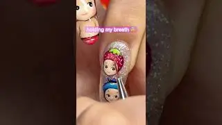 painting nails with my non-dominant hand 💅😵&zwj;💫 (HELP)