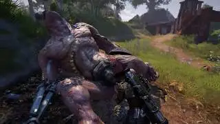 Killing monsters in Magalan after 100 hours gameplay in ELEX (Story finished, Free Roam mode , NG+)