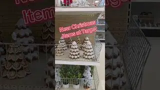 New Target Christmas Finds #christmas #christmasdecor #targetfinds #targethaul #targetdeals