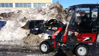 Norcar pienkuormain esittely Oulun K-maatalous 11.3.2015