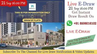 E-Draw Of Riseonic Realty Solitaire , Sector-70 | Live E-Draw