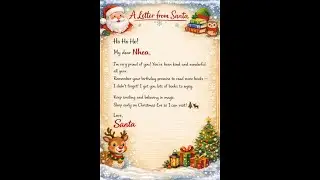 Message from Santa🎅🎅