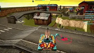 Tanki Online - Magnum Mortar with Viking XT HD creates Havoc on enemy base in TJR!