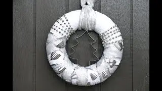 Weihnachtsdeko &ndash; Kranz basteln &ndash; christmas decoration
