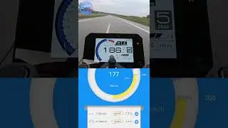 Suzuki GSX-8S (2023) - ACCELERATION - GPS Dragy #shorts
