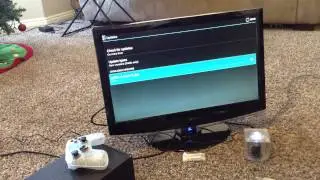 First Time Booting Up OUYA (Dev Console)