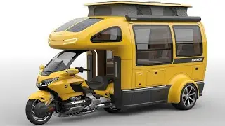2026 Honda Gold Wing Electric Tricycle Camper Review | The Future of Luxury Motorcycle Touring