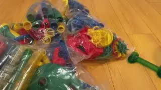Unboxing MindWare Mega Marble Run
