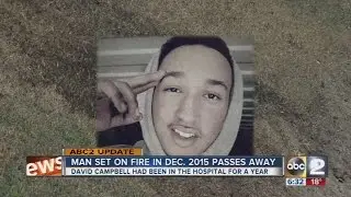 Man who was set on fire in White Marsh following a fight over a woman has died