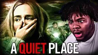A QUIET PLACE Movie Reaction | FIRST TIME WATCHING