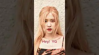 conversation between YG and Ros&eacute; #blackpink #ygentertainment #ygfam #blink #edit #kpop #blackpinkyg