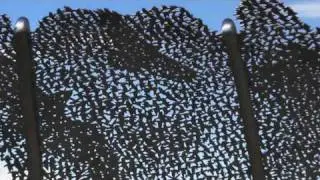 Craig Stone Public Art  - Bird Flock Cloud Sculpture Model