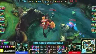 LCS Spring Playoffs - Finals CLG vs TSM - Kobe Hasn't Seen Nemo