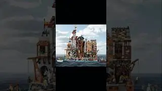 LEGO Bricklink Designer Program Series Medieval City Port by Mac