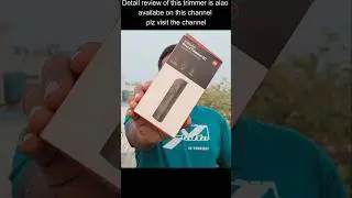 Xiaomi beard trimmer 2c review bangla |best trimmer for man #shorts #trending #trimmer