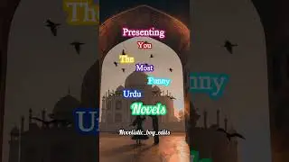 The most funny Urdu novels #novellovers #urdunovellines #funnynovel #viralshort #millionviews