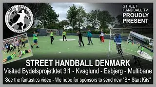 Street H&aring;ndbold, Bydelsprojektet 3i1, Kvaglund Hallen's Multi-bane, Esbjerg