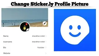 How to change Profile Picture on the Stickerly app | Update your DP on Stickerly | Techno Logic