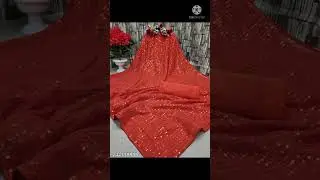 Beautiful sequence saree collection #shorts