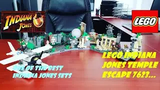 LEGO Indiana Jones Temple Escape 7623 Review... One of the VERY Best Sets of the theme!