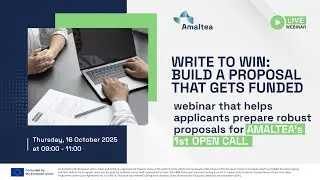 Write to win: Build a proposal that gets funded - AMALTEA final Webinar