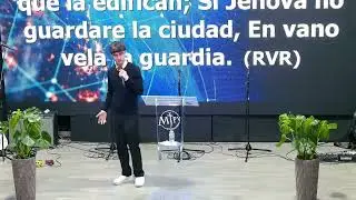 Predica de Ariel Ghione en MJPV Barcelona