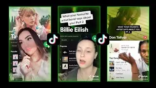 What Your favourite artist says about you (TIK TOK TREND)