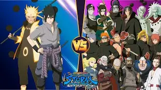 Naruto & Sasuke VS Two-man team Marathon battle NARUTO X BORUTO Ultimate Ninja STORM CONNECTIONS