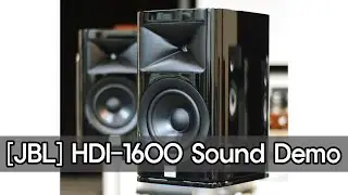 히트 예감! JBL HDI-1600 북셀프 스피커 사운드 데모 (클래식, 재즈, 가요)