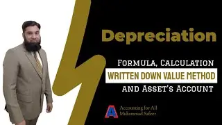 Depreciation Calculation Using Written Down Value Method | Step-by-Step Guide | WDM