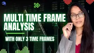 Multi time frame analysis with only 3 time frames (Hindi) | swing trading | Smart money teaching