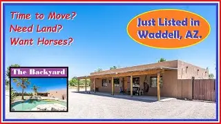 Horse property with pool for sale in Waddell, AZ | Phoenix home prices | Mister Rogers Homes