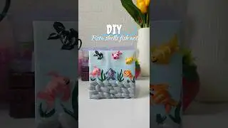 Pista shells fish #shorts #diy #viralshort #crafing #pistashellcraft