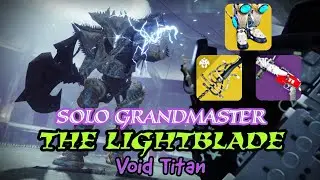 Peregrine Graves+Heartshadow - Solo Gm The Lightblade on Void Titan - Destiny2 The Final Shape