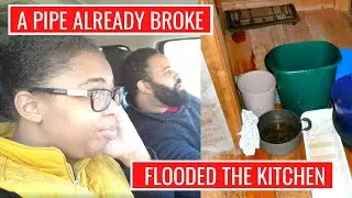 Ryan Homes Versailles  | A pipe broke and flooded the kitchen  |New construction house series PT 9