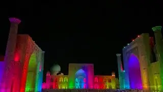 Samarkand Registan Light Show : Must-See Night Show in Uzbekistan