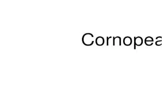 How to pronounce Cornopean