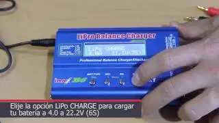 Tutorial Walkera QR X800 - Carga de bater&iacute;a - Droneshop