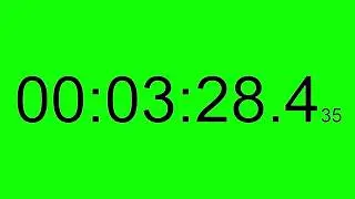 1 Hour Stopwatch Green Screen | 1 jam Stopwatch Green Screen - FREE USE