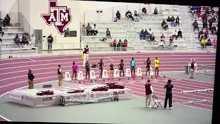 Texas High School Indoor Championships 2026 60m Hurdles final 