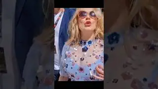 KYLIE MINOGUE IN CANNES SAYS HELLO #cannes2024 #festivaldecannes